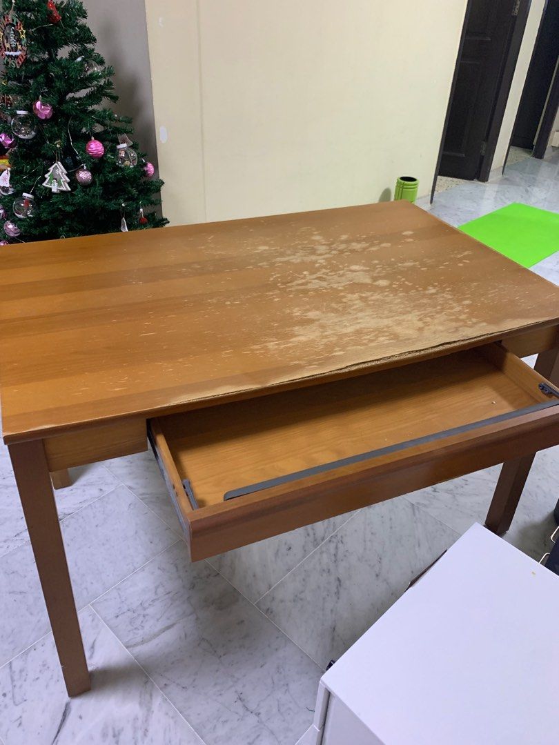 Used Study table, Furniture & Home Living, Furniture, Tables & Sets on ...