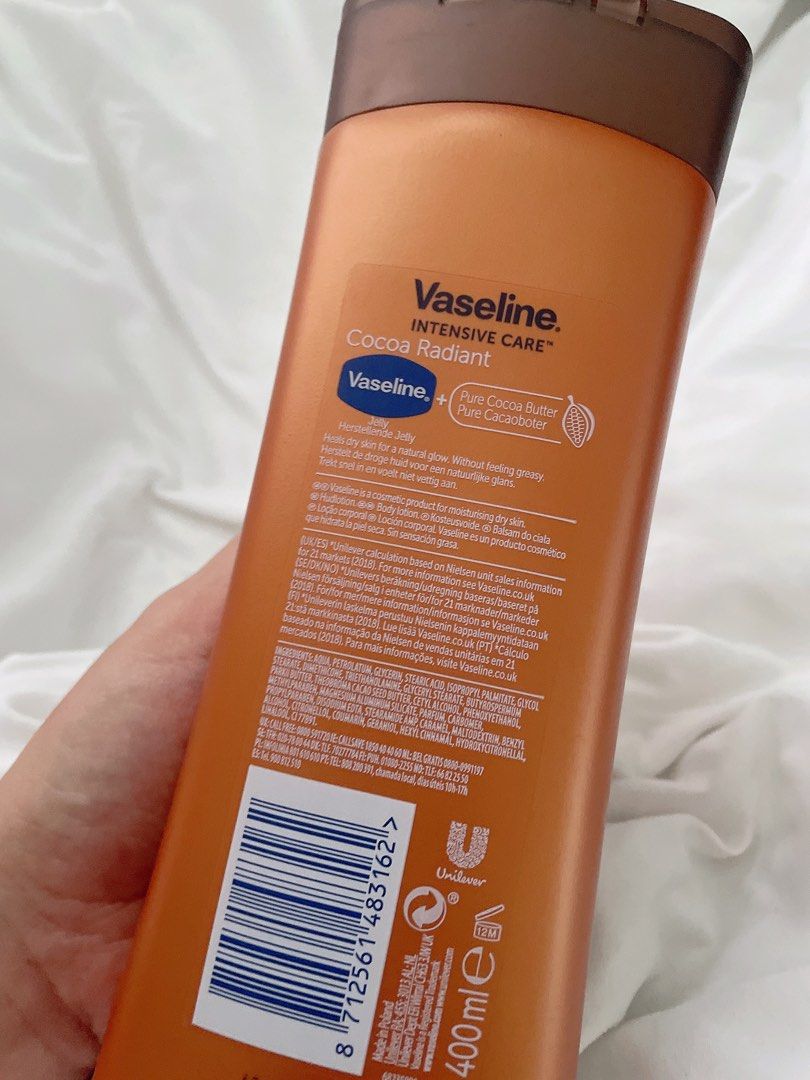 Vaseline Intensive Care Cocoa Radiant Lotion, Beauty & Personal Care