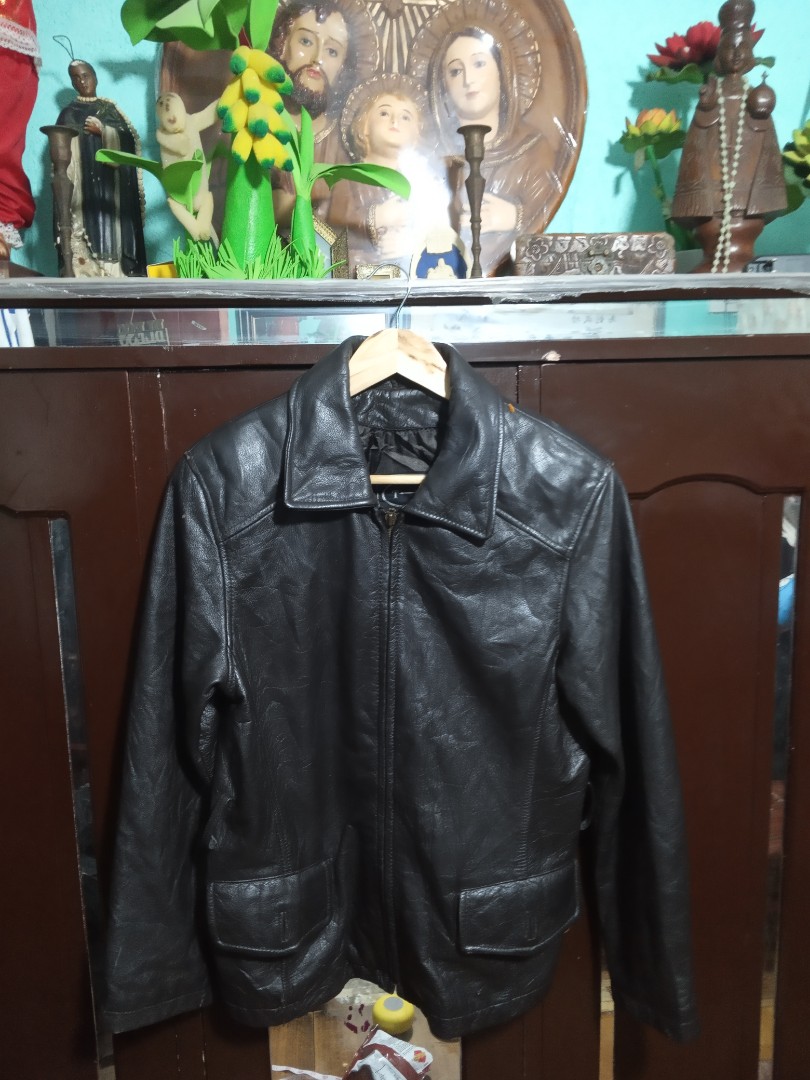 Vintage TW Leather Jacket, Men's Fashion, Coats, Jackets and Outerwear ...