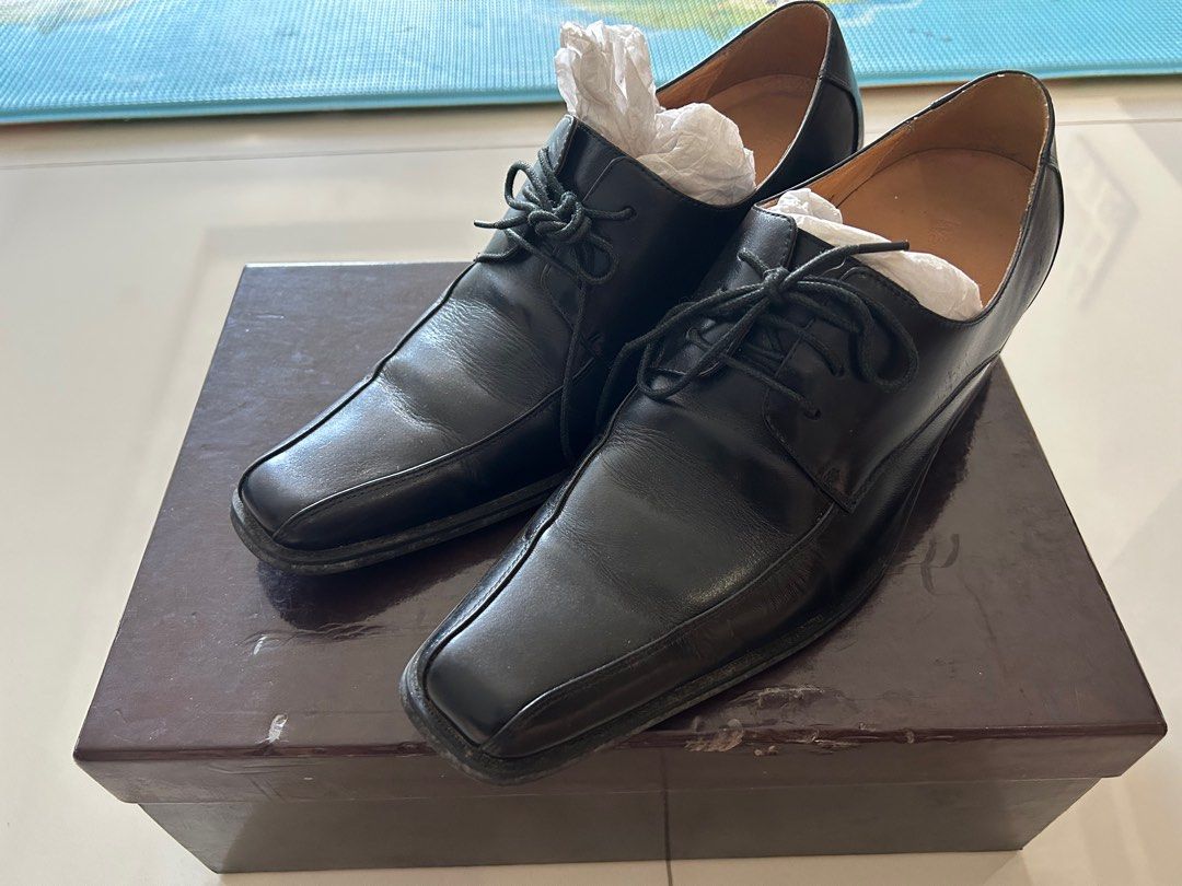 Walking tall hidden heel shoes for man Men s Fashion Footwear Dress Shoes on Carousell