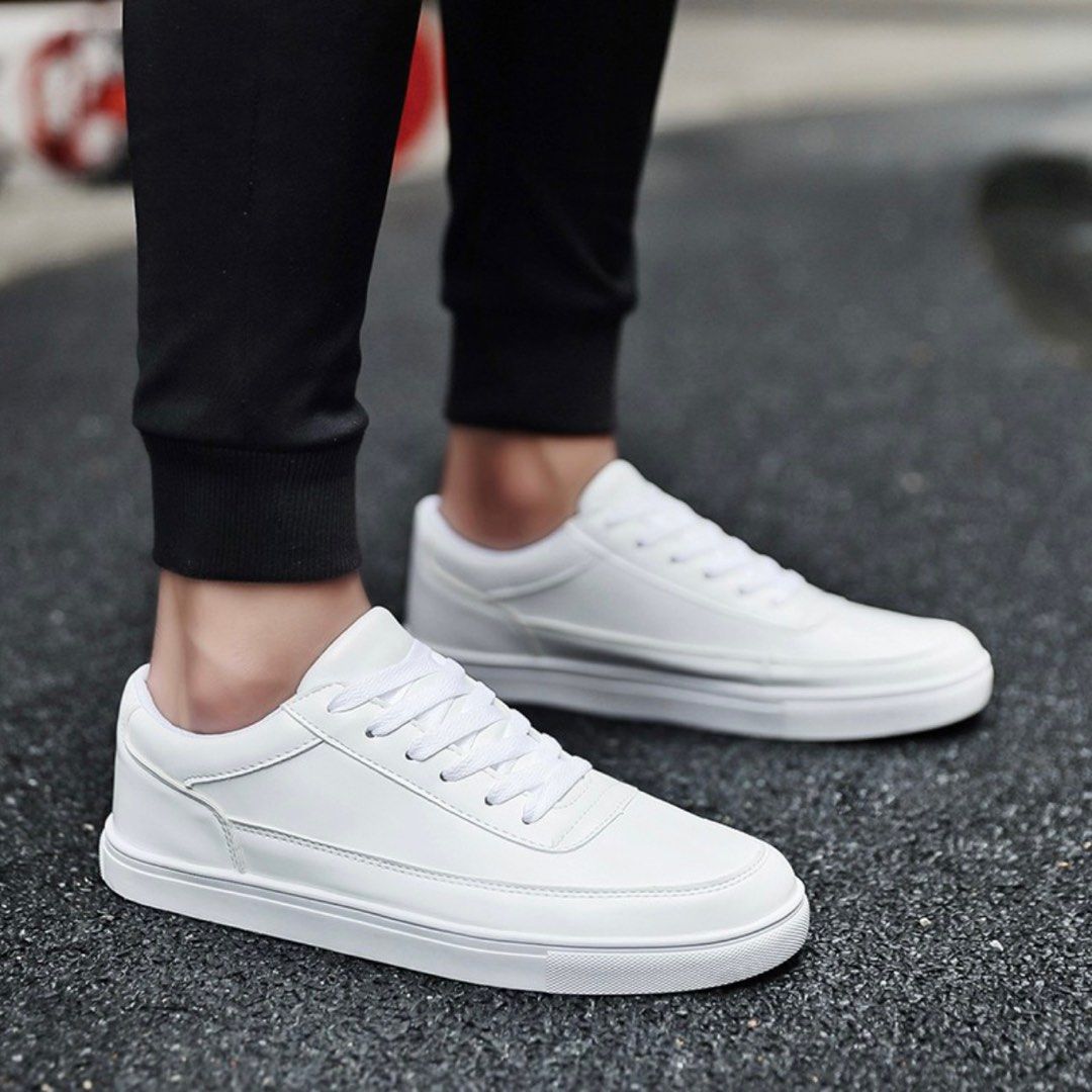 White sneakers for men branded online