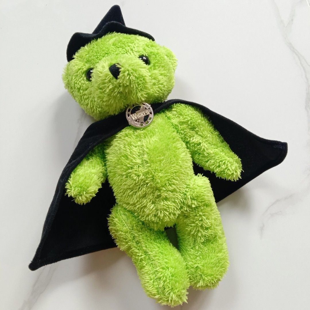 Wicked Elphaba Articulated Bear, Hobbies & Toys, Toys & Games on Carousell
