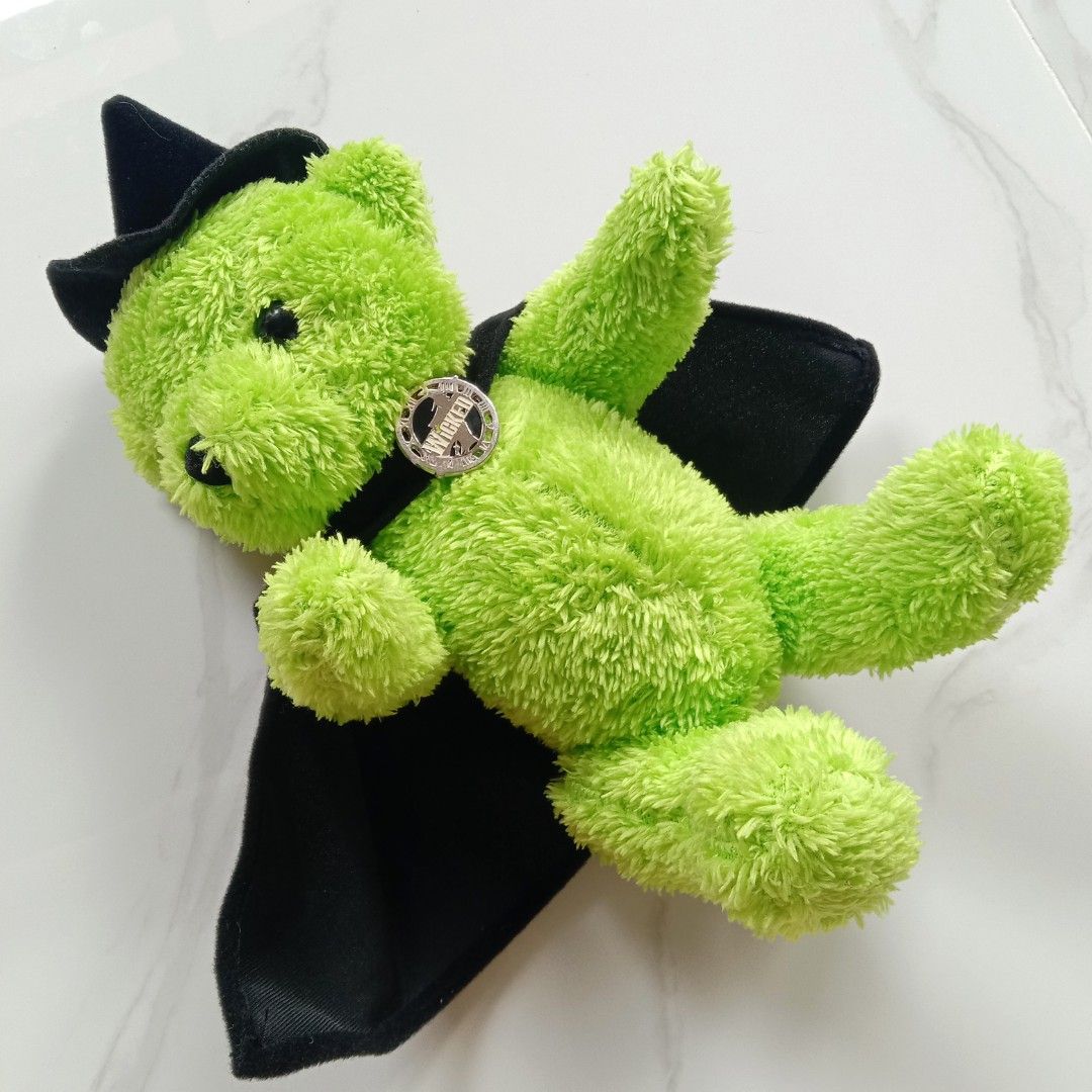 Wicked Elphaba Articulated Bear, Hobbies & Toys, Toys & Games on Carousell