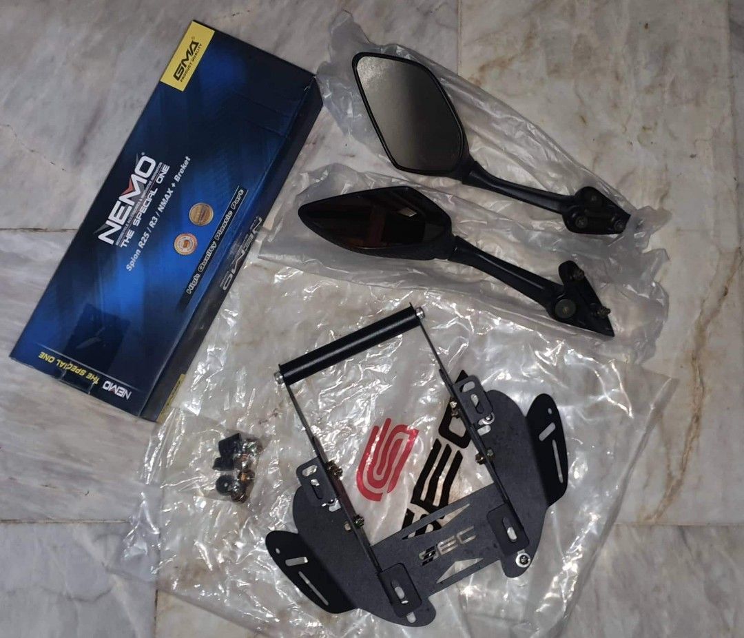 Windshield visor Bracket for Nmax v2, Motorbikes, Motorbike Parts & Accessories, Other