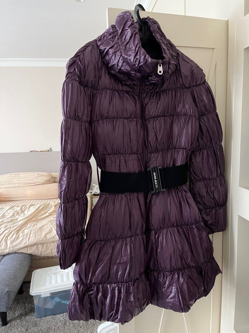 Winter Down Jacket (Category: Coats, Jackets and Outerwear) located in Singapore. Submitted by frivolousd (Listing ID 1198067264, Image 2). Description: Miss Sixty winter down jacket Chic and slim fit with an expandable belt Look vy slim thought it’s a puffer down jacket. Size: XS Italian Designer.