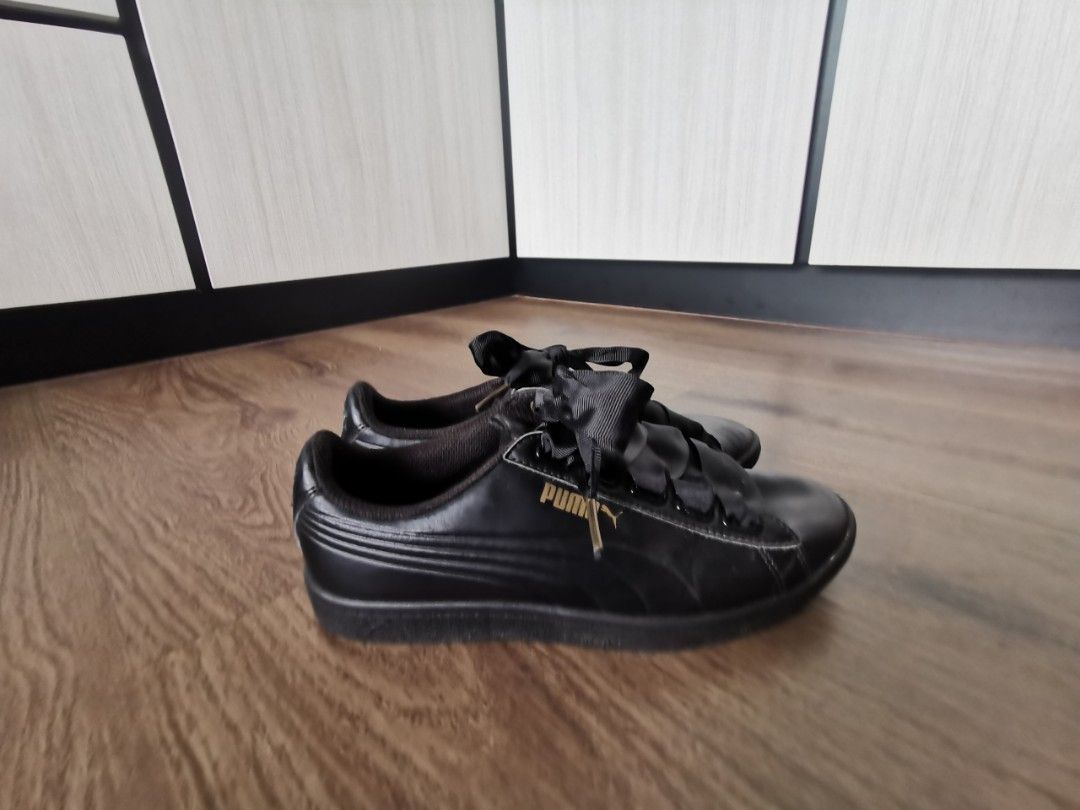 Women Puma Vikky Ribbon Women s Fashion Footwear Sneakers on