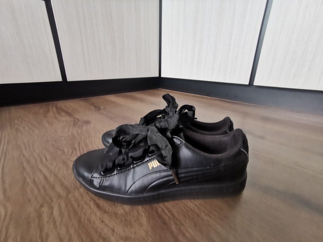 Women Puma Vikky Ribbon Women s Fashion Footwear Sneakers on