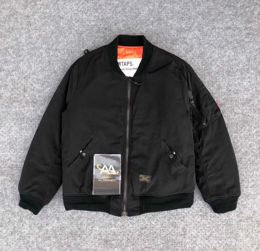 Wtaps MA-1 jacket 142GWDT- JKM04 Black Size : Large : pxl 66x56