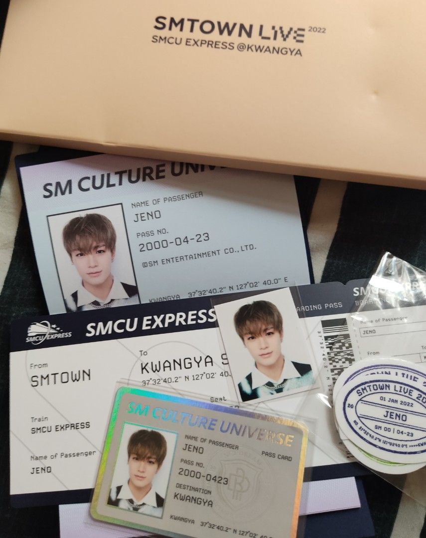 ジェノ パスポート smcu 定価 - K-POP・アジア