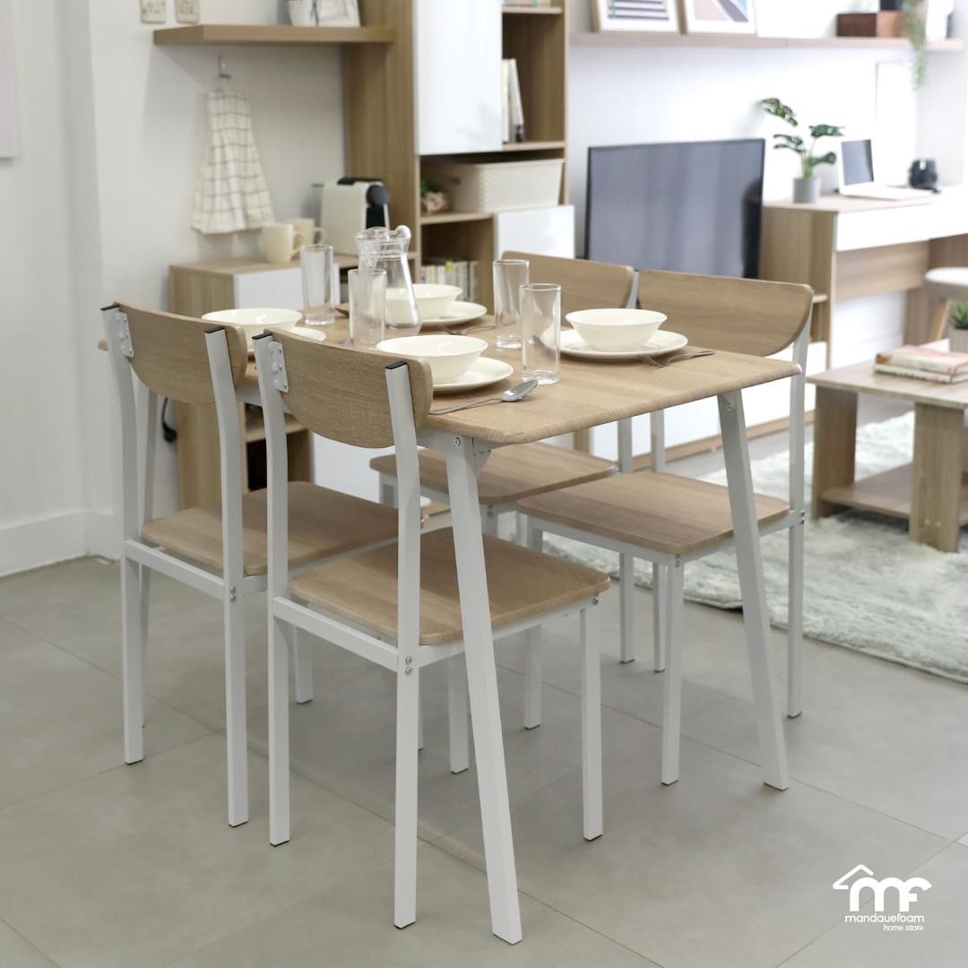 Xavier 4seater dining set mandaue foam, Furniture & Home Living