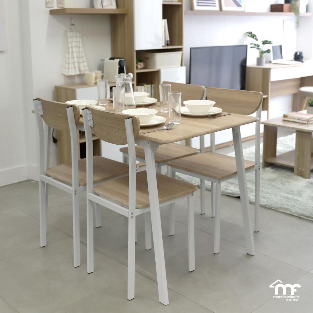 Xavier 4seater dining set mandaue foam, Furniture & Home Living