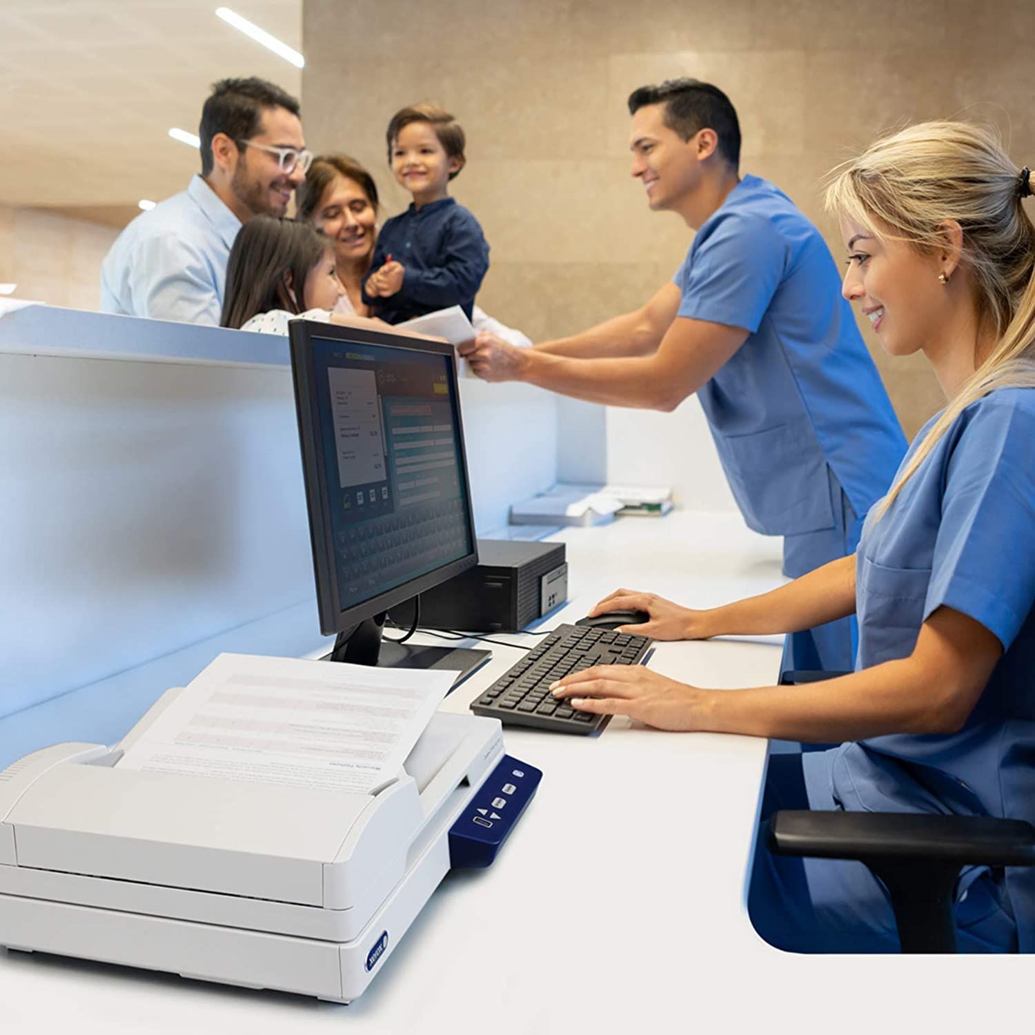 Xerox Duplex Combo Flatbed Document Scanner for PC and Mac