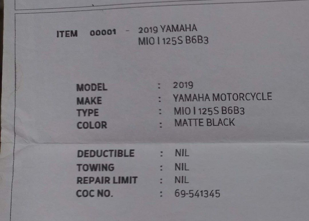 Yamaha Mio Sporty i125, Motorbikes, Motorbikes for Sale on Carousell