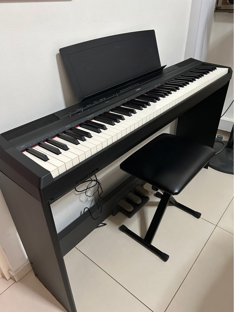 Yamaha P115B Digital Piano, Hobbies & Toys, Music & Media, Musical Instruments on Carousell