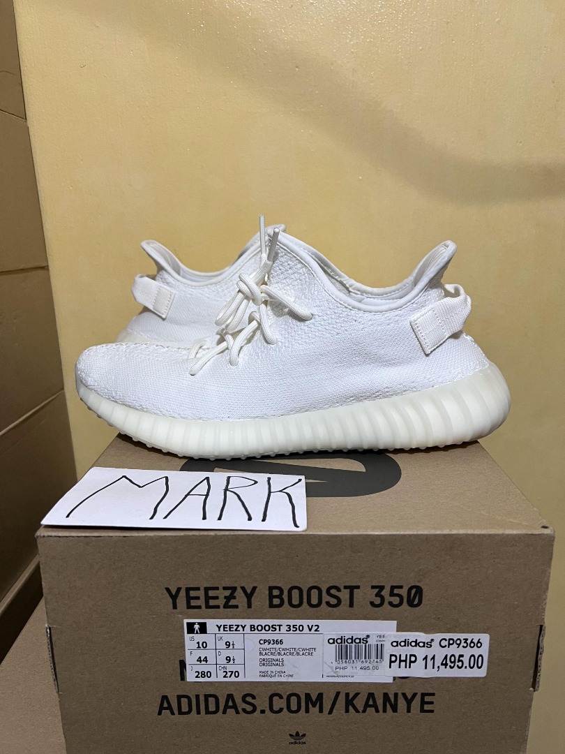 Yeezy Boost 350 v2 Creams, Men's Fashion, Footwear, Sneakers on Carousell