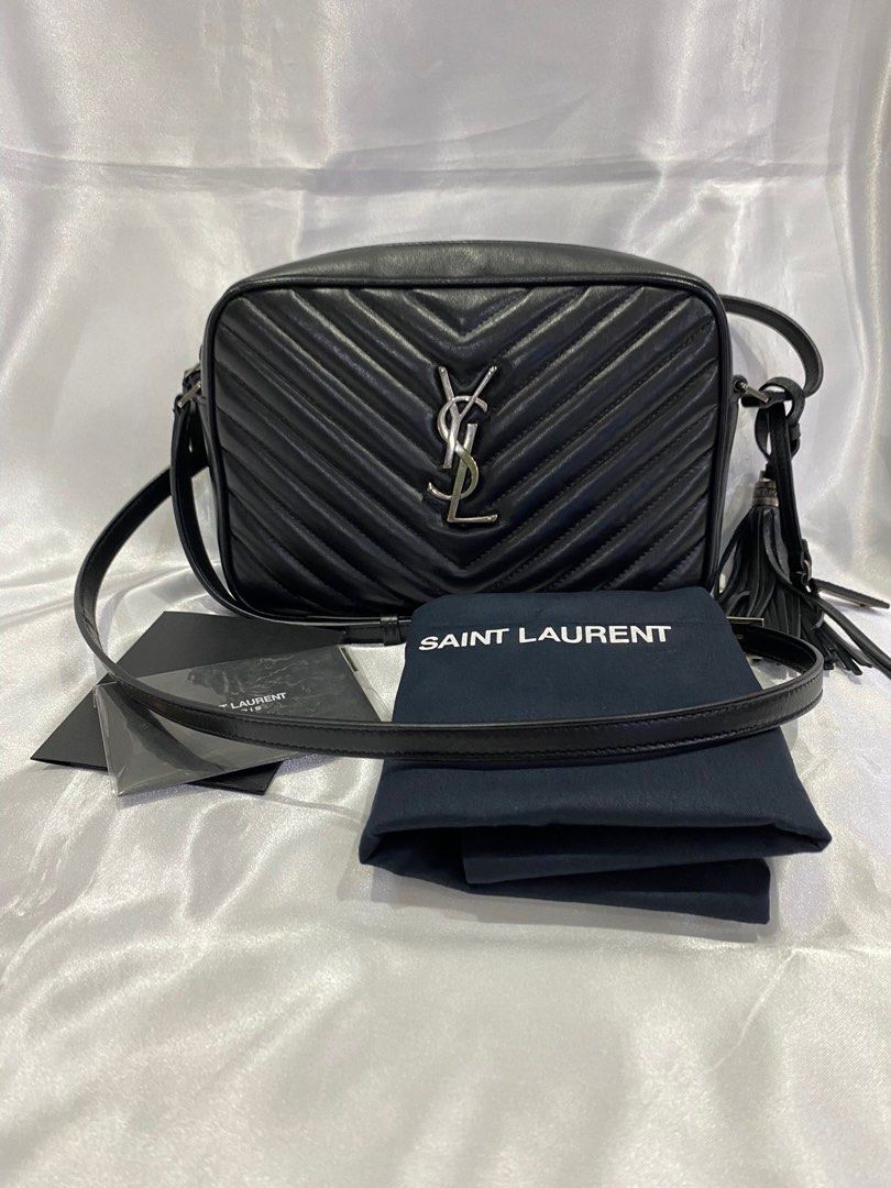 Saint Laurent Mini Lou Camera Bag, Luxury, Bags & Wallets on Carousell
