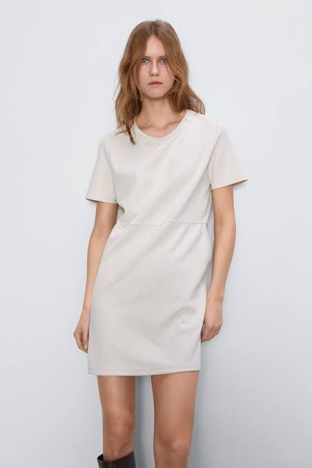 Dress with pockets zara hot sale