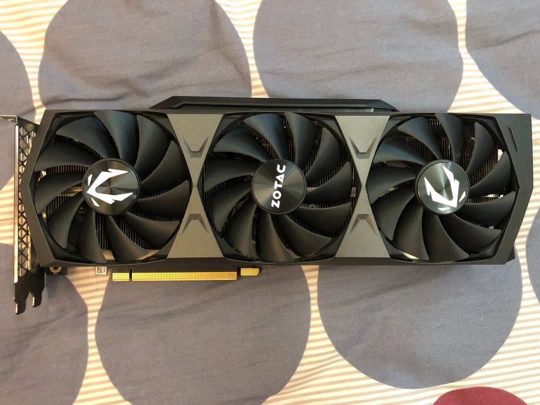 ZOTAC GAMING GeForce RTX 3070 Ti Trinity, 電腦及科技產品, 電腦周邊