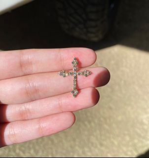 1 Carat Cross Pendant (Real Diamonds)