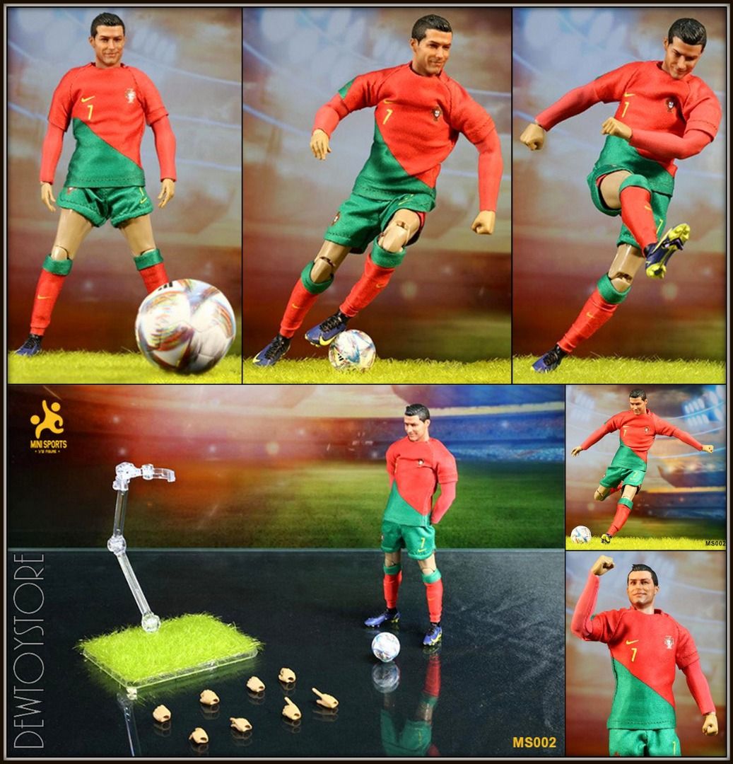 ⭐️ [????????????-????????????????????]  China Mini-Sports 1/12 Scale Action Figure Football Player MS001 MS-001  M10 MS002 MS-002 C7 ⭐️, Hobbies  Toys, Toys  Games on Carousell