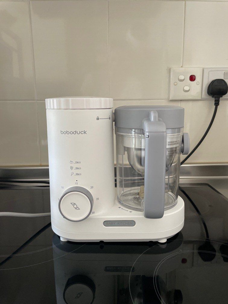 Baby Food Processor Boboduck Steamer Blender 4 in 1, Babies & Kids