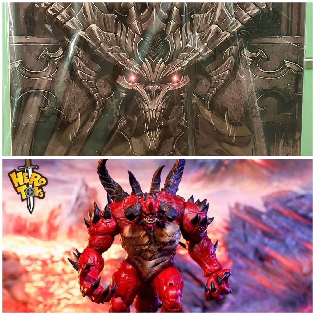 全新 Hero Toys 1/10 Diablo Big Hell Devil, 興趣及遊戲, 玩具 & 遊戲類 - Carousell