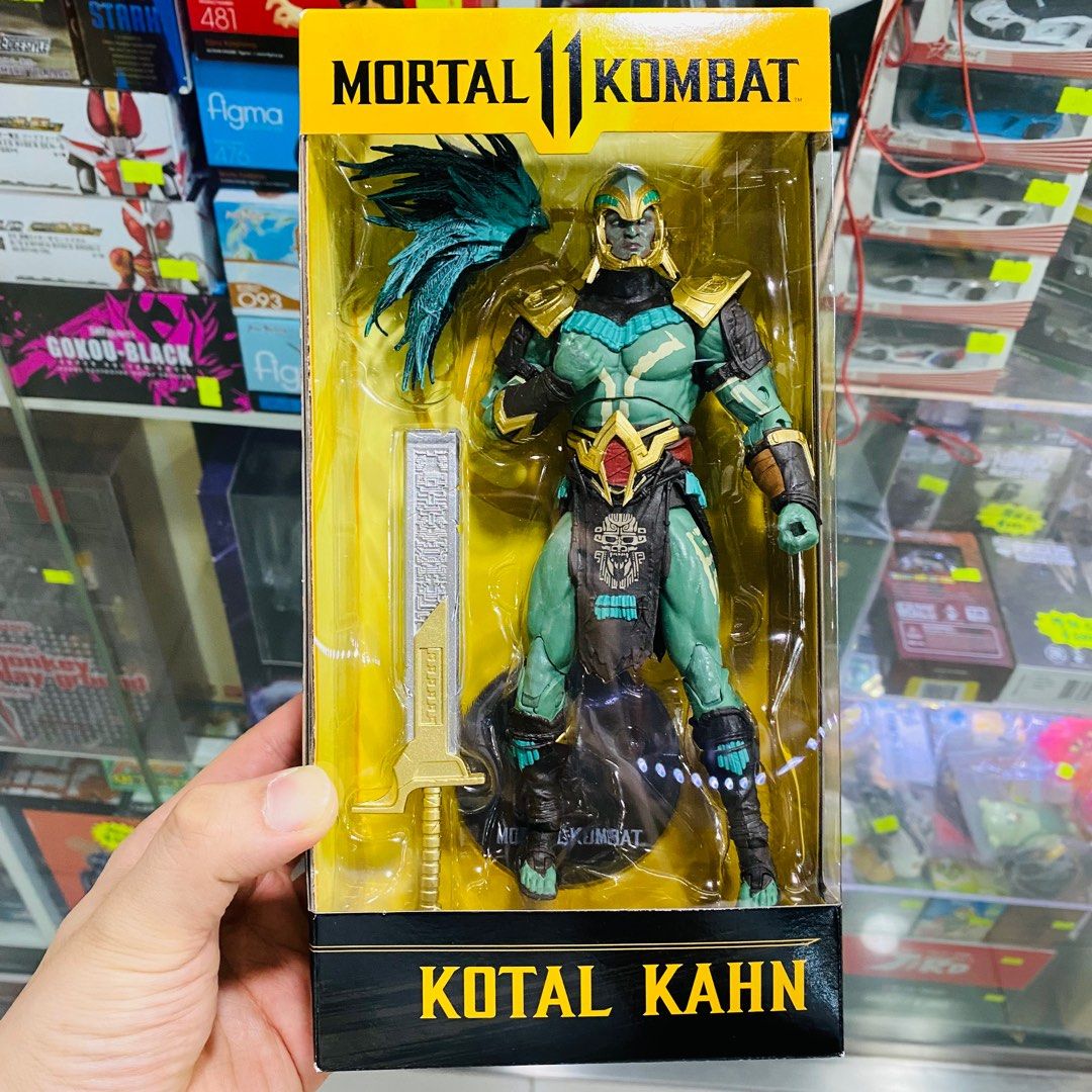 USA Seller) McFarlane Toys Mortal Kombat KOTAL KAHN 7 ACTION
