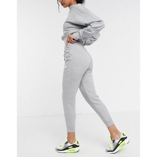 wts nike grey essentials slim joggers