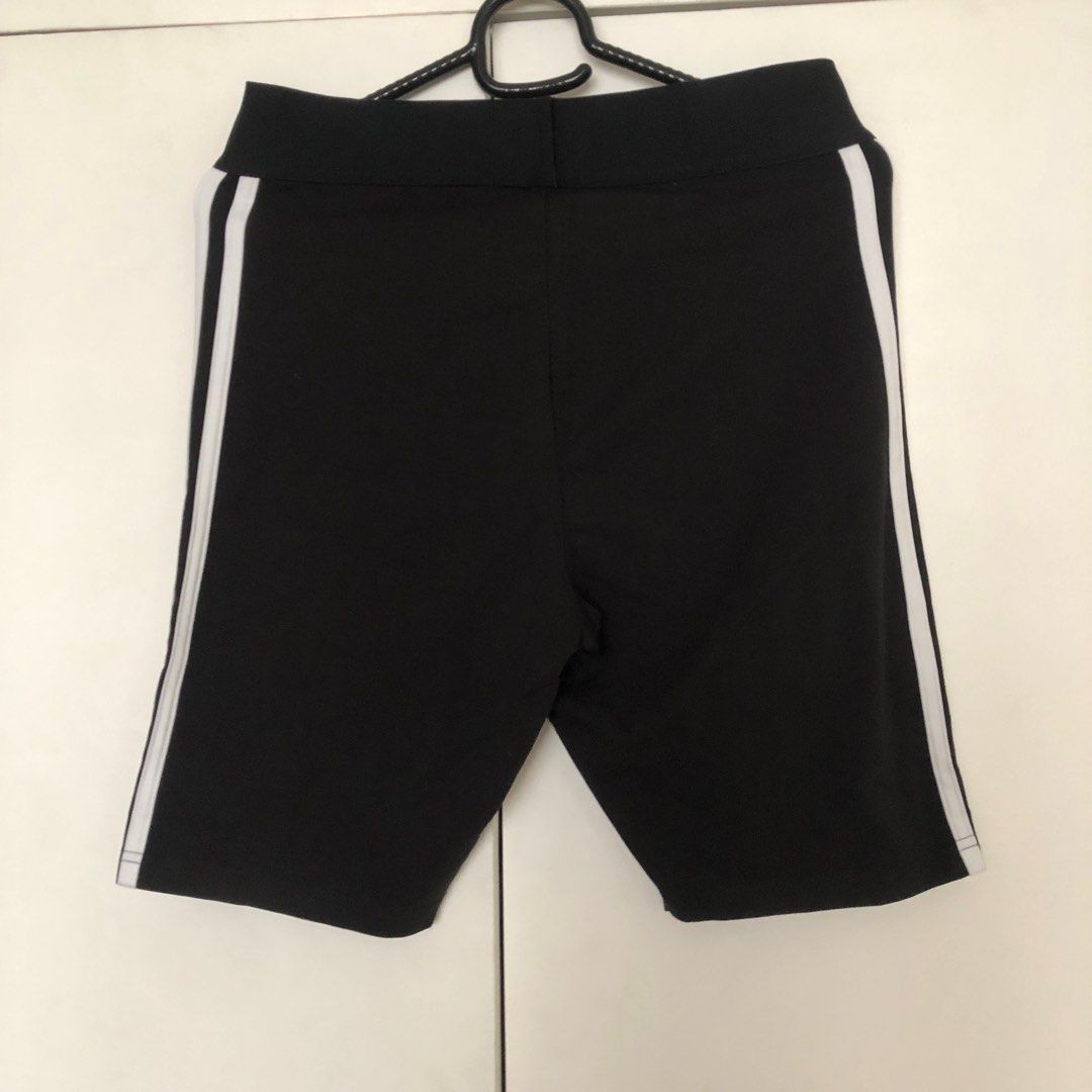 black adidas cycle shorts