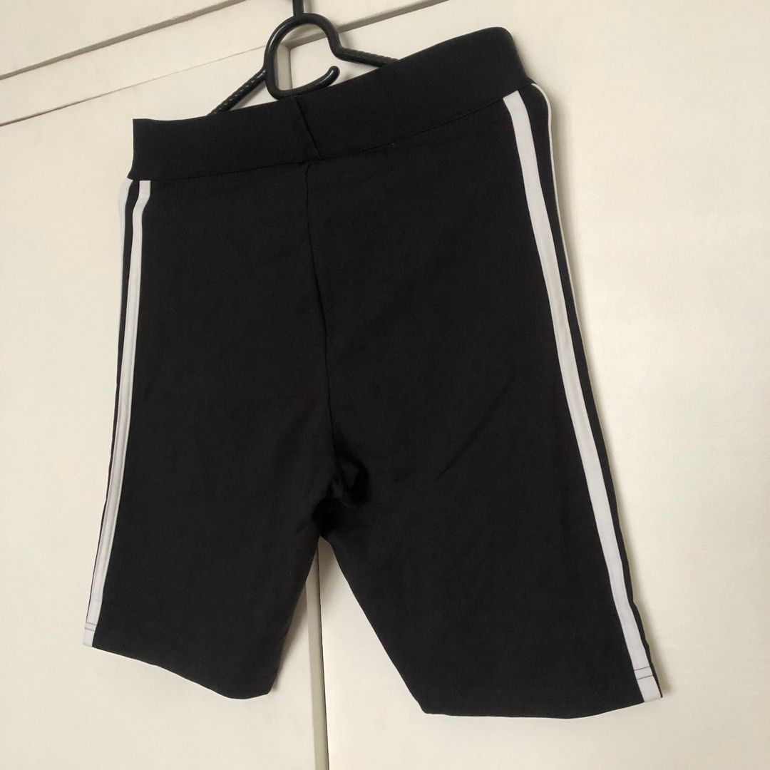 black adidas cycle shorts
