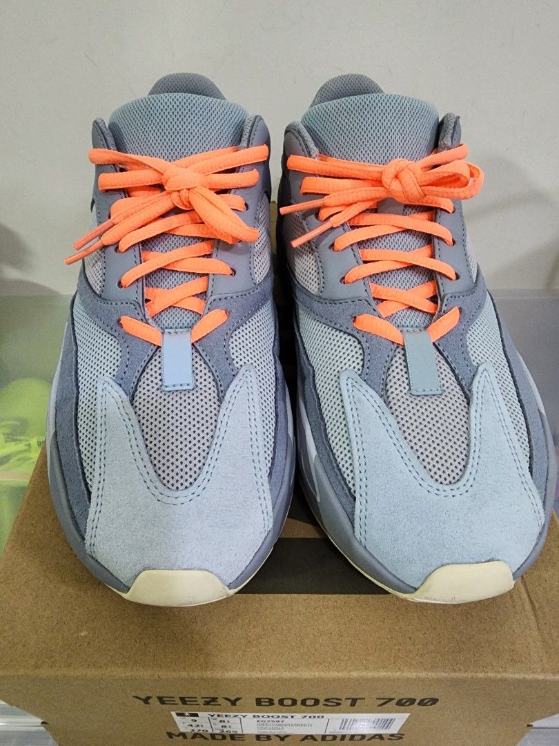 Inertia top orange laces