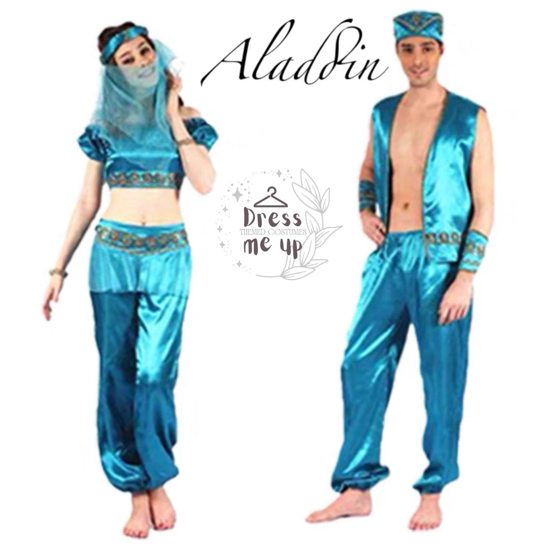 Adult Aladdin Cosplay Party Costumes Womens Fashion Dresses And Sets Sets Or Coordinates On 6802