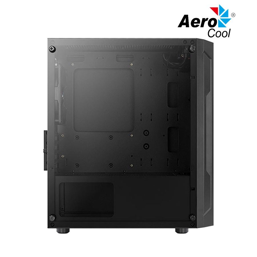 AeroCool Trinity Mini-G-BK-v1 Tempered Glass Mini Tower Case With 12cm ...