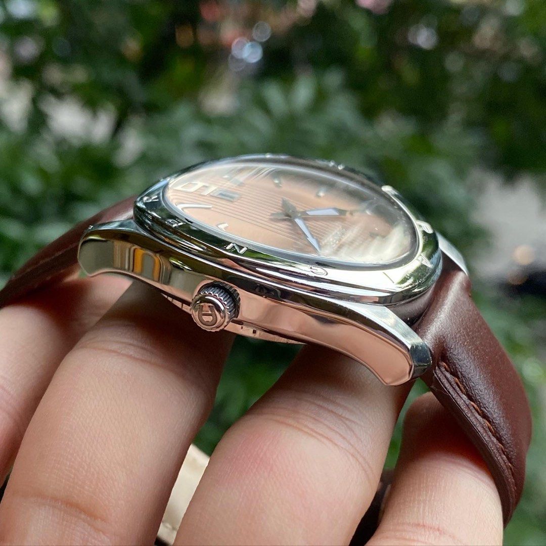 Aigner Lazio Salmon Dial A42000 Quartz Movement 43mm, Fesyen