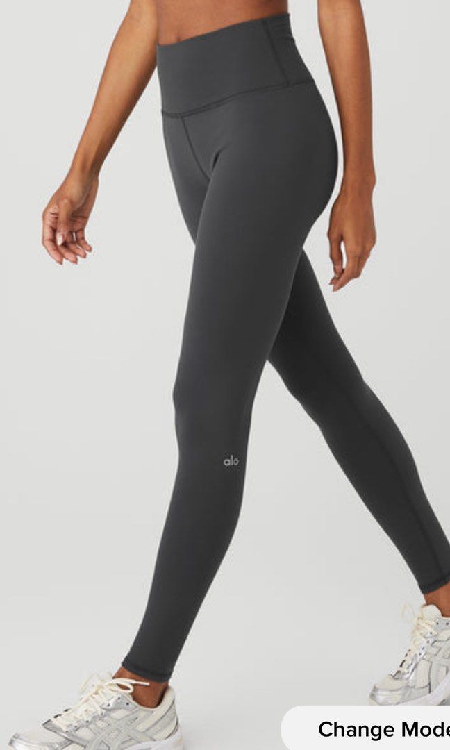 alo airbrush high waisted full length leggings (Category: Activewear) located in Singapore. Submitted by 111794 (Listing ID 1198340137, Image 3). Description: BRAND NEW WITH TAG ALO YOGA AUTHENTIC Colour: Anthracite Size: Small Retail Price 145 SGD Selling for 105 SGD selling because it’s too big for me new and never worn :) .