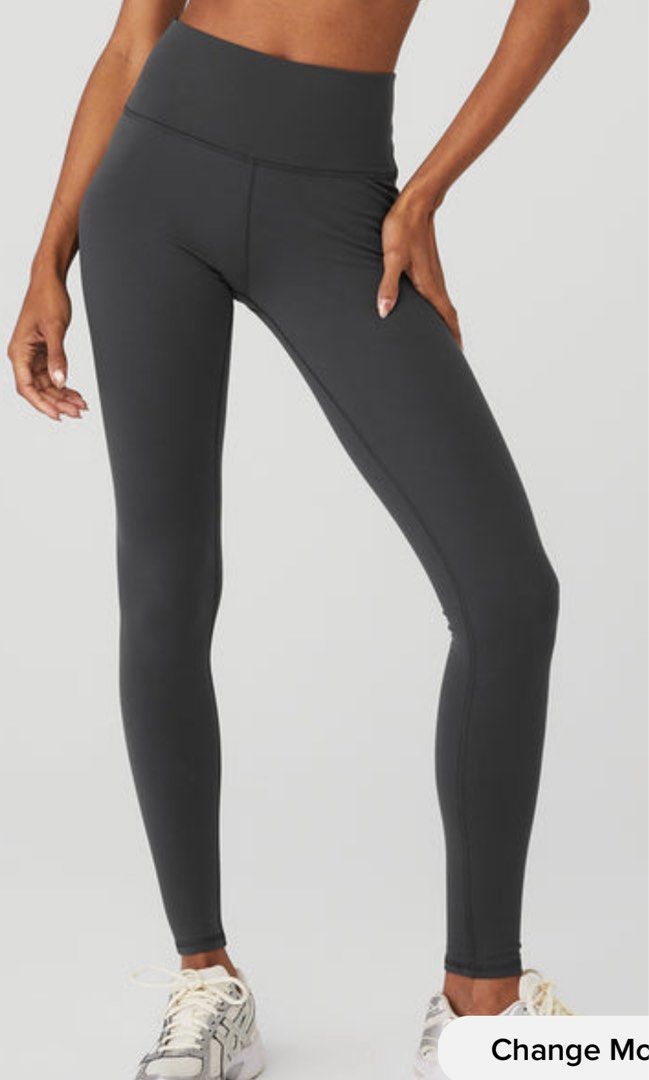 alo airbrush high waisted full length leggings (Category: Activewear) located in Singapore. Submitted by 111794 (Listing ID 1198340137, Image 2). Description: BRAND NEW WITH TAG ALO YOGA AUTHENTIC Colour: Anthracite Size: Small Retail Price 145 SGD Selling for 105 SGD selling because it’s too big for me new and never worn :) .