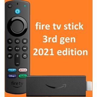 Amazon Fire TV Stick 3rd gen w/ Alexa Voice Remote (includes TV controls) 2021 Release