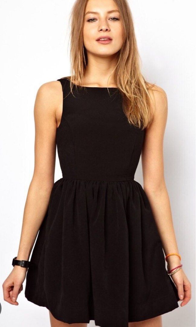 American apparel hot sale black skater dress