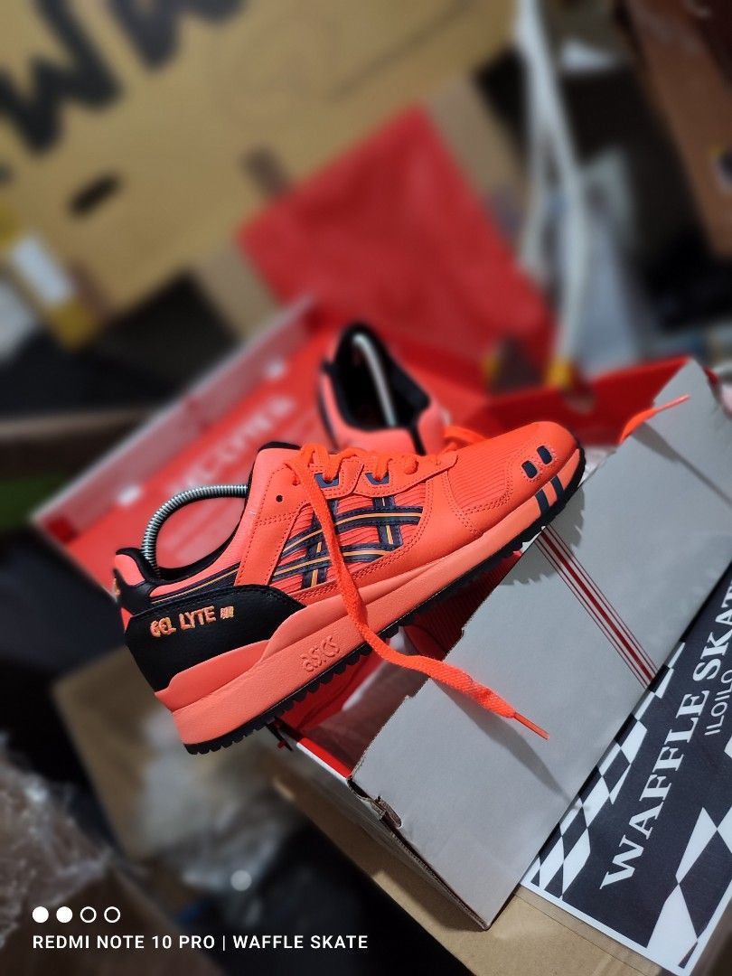 ASICS GEL LYTE III OG "30TH ANNIVERSARY PACK" (SUNRISE RED) Brand New