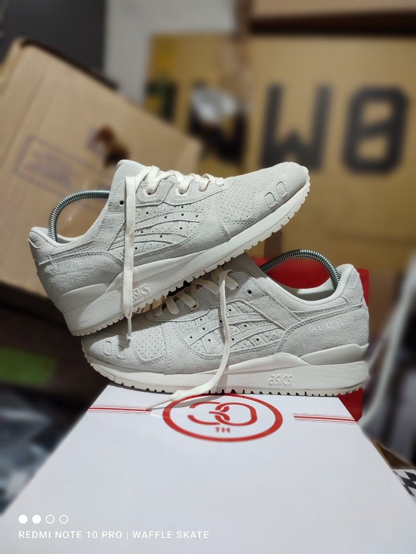 ASICS GEL LYTE III OG "30TH ANNIVERSARY PACK" (CREAM SUEDE) Brand New
