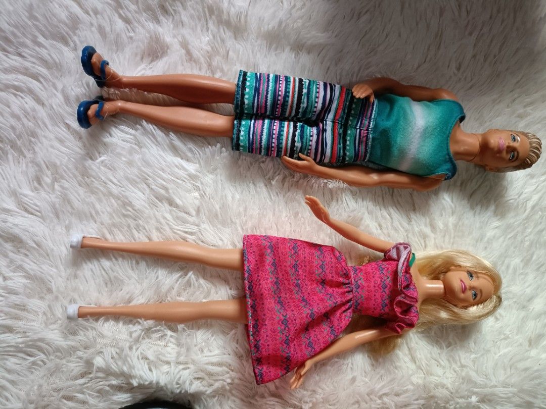 Barbie Car set with barbie and ken, Hobbies & Toys, Toys & Games on Carousell