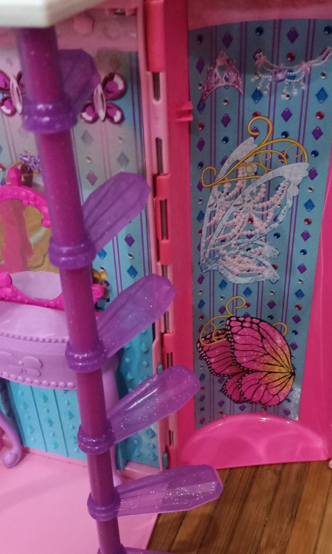 Castillo barbie mariposa top