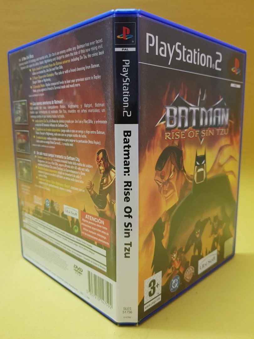 ?BATMAN RISE OF SIN TZU? PS2, Video Gaming, Video Games, PlayStation on  Carousell