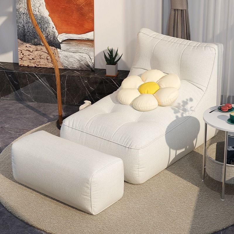 Bean bag Bedroom lying sofa Chair With Stool Set Free Delivery