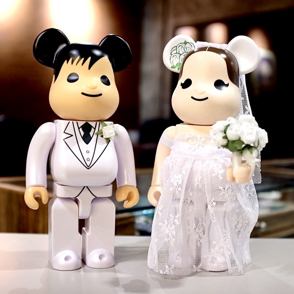 Bearbrick Greeting Marriage #2 Plus 結婚1000%, 興趣及遊戲, 玩具