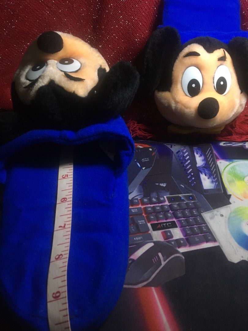 Bedroom slippers 🇯🇵 (Category: Slippers and slides) located in Manila. Submitted by closet185 (Listing ID 1198236450, Image 2). Description: Mickey mouse bed room slippers can fit up to size9 original from Japan🇯🇵🥡.