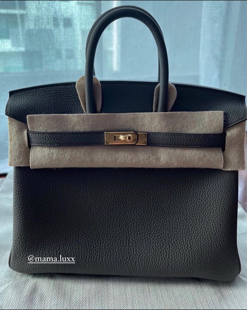 Brand New Hermes Kelly 25 Etain Togo GHW Hermes Kuala Lumpur (KL