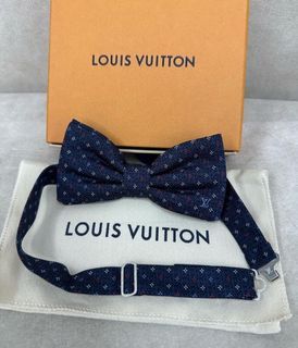 Louis Vuitton Damier Silk Bow Tie