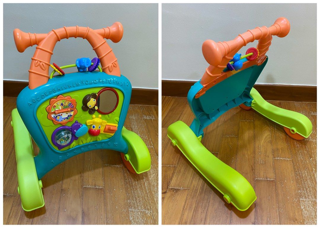 Bright starts sit top to stride activity walker