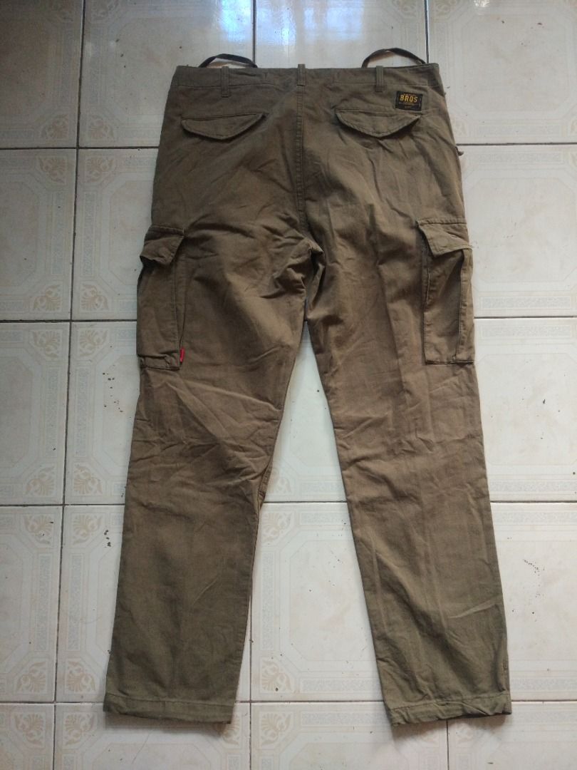 Bros Cargo Pant 36, Men's Fashion, Bottoms, Trousers on Carousell